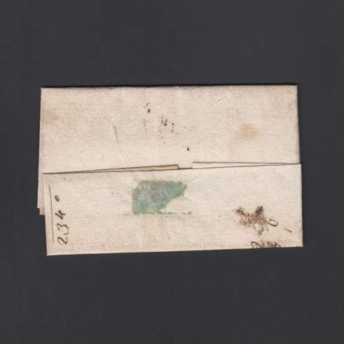 Carta Pré-Filatélica circulada de Celorico "SELORICO" para Vale de Remígio datada de 21-12-1837