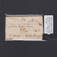 Carta Pré-Filatélica circulada de Celorico "SELORICO" para Vale de Remígio datada de 21-12-1837