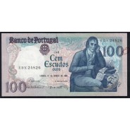 100 Escudos Bocage 12.03.1985, One Hundred Escudos 12 March 1985 Plate 8 - Bank of Portugal, (PC), Pick 178d