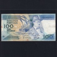 100 Escudos 1988 Fernando Pessoa 26/05/1988, 100$00 Cem Escudos 26/05/1988 Chapa:9 Banco de Portugal, (C), Pick 179e