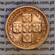 X centavos 1947 Bronze Republica Portuguesa, 10 centavos 1947 bronze, (Soberba), World Coins Portugal KM 583