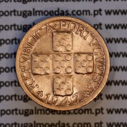 X centavos 1947 Bronze Republica Portuguesa, 10 centavos 1947 bronze, (Bela), World Coins Portugal KM 583