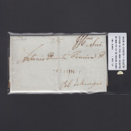 Carta Pré-Filatélica circulada de Celorico "SELORICO" para Vale de Remígio datada de 27-12-1838