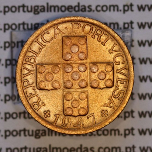 X centavos 1947 Bronze Republica Portuguesa, 10 centavos 1947 bronze, (Bela), World Coins Portugal KM 583