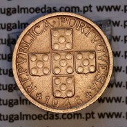 Portugal, bronze coin of 10 centavos 1948 Portuguese Republic, X centavos 1948 Bronze, (XF), World Coins Portugal KM 583