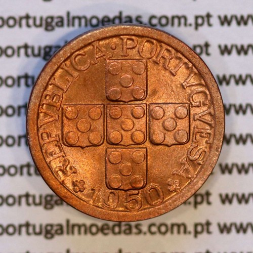 X centavos 1950 Bronze Republica Portuguesa, 10 centavos 1950 bronze, (Soberba), World Coins Portugal KM 583