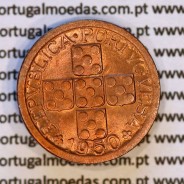 X centavos 1950 Bronze Republica Portuguesa, 10 centavos 1950 bronze, (Soberba), World Coins Portugal KM 583