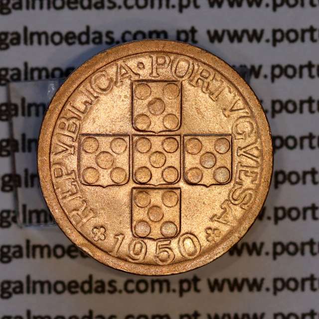 X centavos 1950 Bronze Republica Portuguesa, 10 centavos 1950 bronze, (Bela), World Coins Portugal KM 583