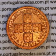 X centavos 1950 Bronze Republica Portuguesa, 10 centavos 1950 bronze, (MBC+/Bela-), World Coins Portugal KM 583