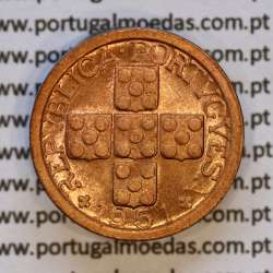 Portugal, bronze coin of 10 centavos 1951 Portuguese Republic, X centavos 1951 Bronze, (UNC), World Coins Portugal KM 583