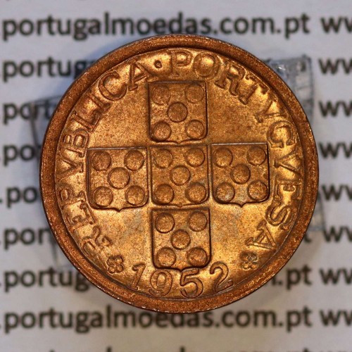 X centavos 1952 Bronze Republica Portuguesa, 10 centavos 1952 bronze, (Soberba), World Coins Portugal KM 583
