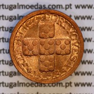 X centavos 1953 Bronze Republica Portuguesa, 10 centavos 1953 bronze, (Soberba), World Coins Portugal KM 583