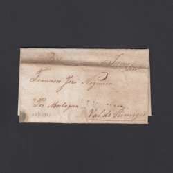 Carta Pré-Filatélica circulada de Celorico "SELORICO" para Vale de Remígio datada de 23-11-1840
