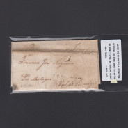 Carta Pré-Filatélica circulada de Celorico "SELORICO" para Vale de Remígio datada de 23-11-1840