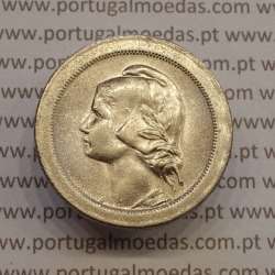 Portugal, Copper-nickel coin of 20 centavos 1921 of portuguese republique, (UNC), World Coins Portugal KM 571
