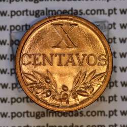X centavos 1959 Bronze Republica Portuguesa, 10 centavos 1959 bronze, (Soberba), World Coins Portugal KM 583 X centavos 1959 Bronze Republica Portuguesa, 10 centavos 1959 bronze, (Soberba), World Coins Portugal KM 583