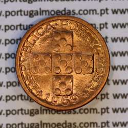 X centavos 1959 Bronze Republica Portuguesa, 10 centavos 1959 bronze, (Soberba), World Coins Portugal KM 583 X centavos 1959 Bronze Republica Portuguesa, 10 centavos 1959 bronze, (Soberba), World Coins Portugal KM 583