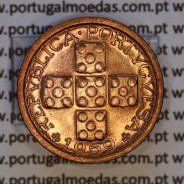 Portugal, bronze coin of 10 centavos 1959 Portuguese Republic, X centavos 1959 Bronze, (UNC), World Coins Portugal KM 583