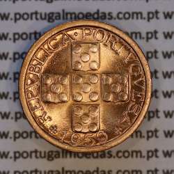 X centavos 1959 Bronze Republica Portuguesa, 10 centavos 1959 bronze, (Soberba), World Coins Portugal KM 583