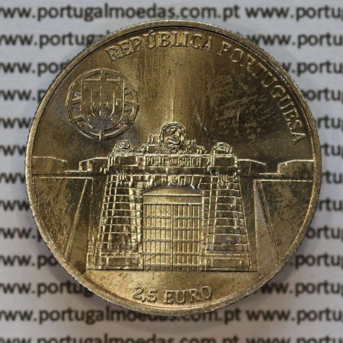 2,50€ Euros 2013, Fortificações de Elvas, Cuproniquel, (2,50 Euro 2013, Fortifications of Elvas)