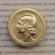 MOEDA DE VINTE CENTAVOS (20 CENTAVOS) CUPRO-NÍQUEL 1921 BELA