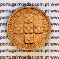 X centavos 1960 Bronze Republica Portuguesa, 10 centavos 1960 bronze, (Bela), World Coins Portugal KM 583