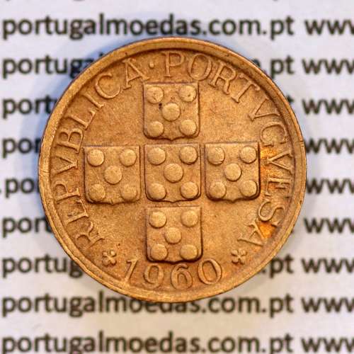 X centavos 1960 Bronze Republica Portuguesa, 10 centavos 1960 bronze, (Bela), World Coins Portugal KM 583