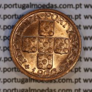 X centavos 1966 Bronze Republica Portuguesa, 10 centavos 1966 bronze, (Soberba), World Coins Portugal KM 583