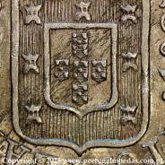 Portugal, very rare coin of Cruzado Novo silver 1807 D. João Príncipe Regent, 480 Réis silver 1807, unpublished variant (UNC)