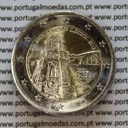2€ euros 2013, Torre dos Clérigos, Bimetálica (Portugal, 2 Euro, 250th Anniversary of the Torre dos Clérigos)