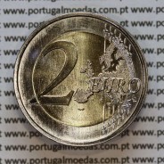 2€ euros 2014, 40 Anos do 25 de Abril, Bimetálica (Portugal, 2 Euro, 40th anniversary of the Carnation Revolution)