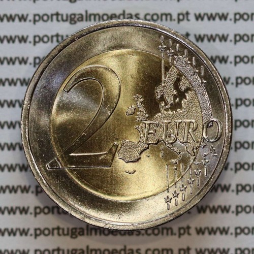 2€ euros 2014, Ano Internacional da Agricultura Familiar, Bimetálica (Portugal, 2 Euro, International Year of Family Farming)