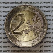 2€ euros 2016, 50 Anos da Ponte 25 de Abril, Bimetálica (Portugal, 2 Euro, 25 Abril Bridge)