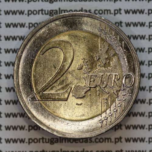 2€ euros 2018, 250 Anos imprensa Nacional Casa da Moeda, Bimetálica (Portugal, 2 Euro, INCM)