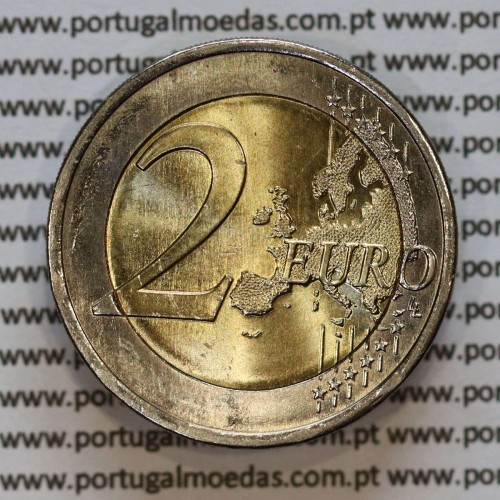 2€ euros 2012, Guimarães Capital da Cultura, Bimetálica (Portugal, 2 Euro, Guimarães, European Capital of Culture)