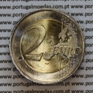 2€ euros 2007, 50º Aniversário do Tratado de Roma, Bimetálica (Portugal, 2 Euro, Treaty of Rome)