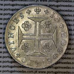 Portugal, silver coin Cruzado Novo 1810 D. João Prince Regent, Cross of the Order of Christ ✠ 21 mm with ends ◁⭥ 11,5 mm, KM331 Portugal, silver coin Cruzado Novo 1810 D. João Prince Regent, Cross of the Order of Christ ✠ 21 mm with ends ◁⭥ 11,5 mm, KM331