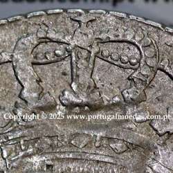 Portugal, silver coin Cruzado Novo 1810 D. João Prince Regent, last "0" of the date 1810 with traces of rectification on the die