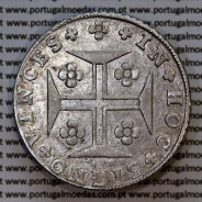 Portugal, silver coin Cruzado Novo 1810 D. João Prince Regent, last "0" of the date 1810 with traces of rectification on the die