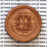 Portugal, bronze coin of 5 centavos 1922, $05 centavos 1922 Portuguese Republic, (AU/UNC), World Coins Portugal KM 569