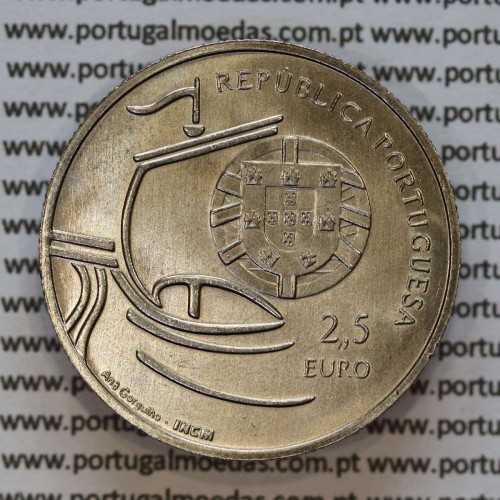 2.50€ Euros 2011, Universidade de Lisboa, Cuproníquel, (Portugal, 2.50 Euro 2011,Lisbon University)