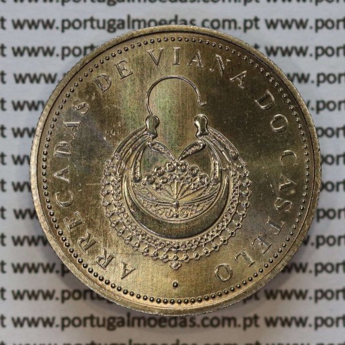 2,50€ Euros 2013, As Arrecadas, Cuproniquel, (Portugal, 2,50 Euro 2013, Earrings of Viana do Castelo, Copper-nickel coin)