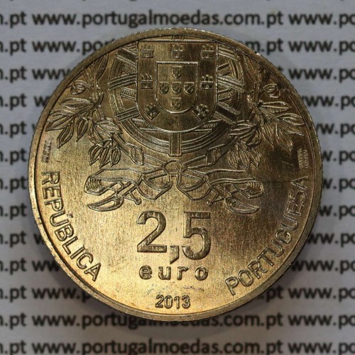 2,50€ Euros 2013, 150 Anos da Fundação da Cruz Vermelha, Cuproniquel, (2,50 Euro 2013, 150 Years of the Red Cross)