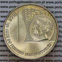 5€ Euros 2003, 150 Anos do Selo, Prata (Portugal, 5 Euro 2003, Years of Portuguese Stamps) 5€ Euros 2003, 150 Anos do Selo, Prata (Portugal, 5 Euro 2003, Years of Portuguese Stamps)