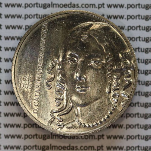 5 Euros 2016, Cupro-Níquel, D. Catarina de Bragança, (Portugal, 5Euro,Catherine of Braganza)