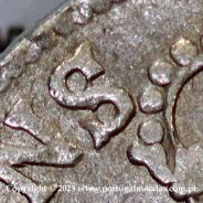 Portugal, silver coin of Cruzado Novo 1807 D. João Prince Regent, medium crown, diadem 2 points, closed petals, Rare, (VF+)