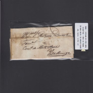 Carta Pré-Filatélica circulada de Celorico "SELORICO" para Vale de Remígio datada de 16-04-1848