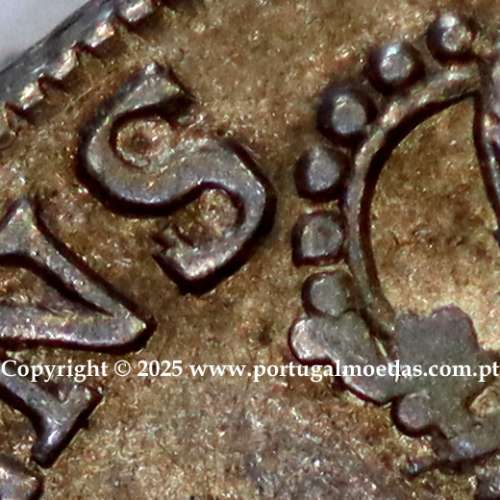 Portugal, silver coin of Cruzado Novo 1807 D. João Prince Regent, medium crown, diadem 1 point, oval crucifer, cross ✠ 22 mm.