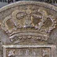 Portugal, silver coin of Cruzado Novo 1807 D. João Prince Regent, tall and narrow crown, 4-point diamond diadem, cross ✠ 21 mm.