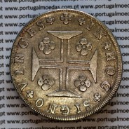 Portugal, silver coin Cruzado Novo 1807 D. João P. Regent, low crown, triumphant cross, 4-point diamond diadem, open petals